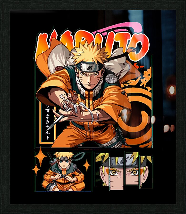 Naruto 23 Picture Frame print