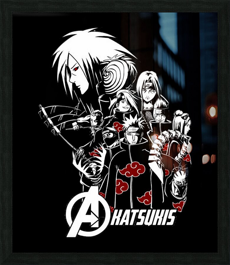 Naruto 24 Picture Frame print