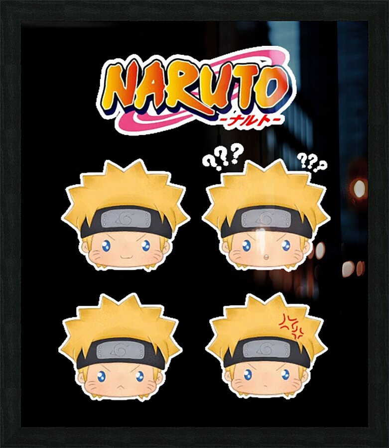 Naruto 26 Picture Frame print