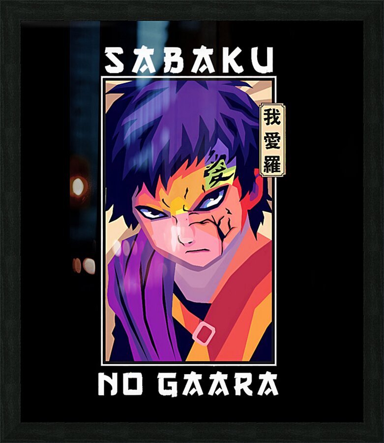 Naruto 29 Picture Frame print