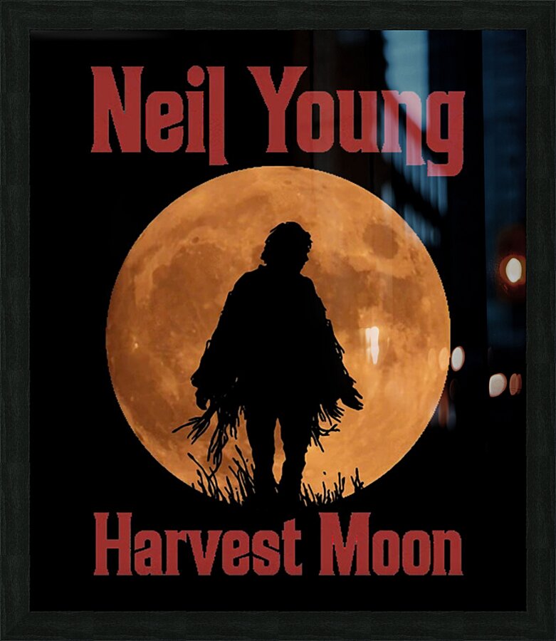 Neil Young 4 Picture Frame print