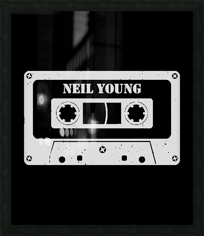 Neil Young 8 Picture Frame print