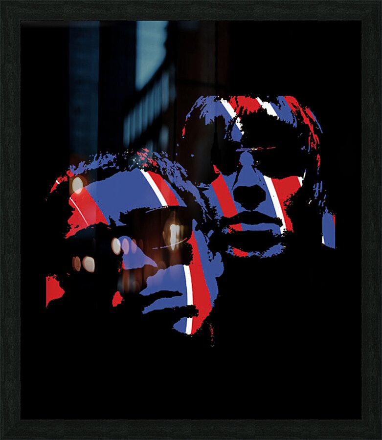 Oasis 9 Picture Frame print