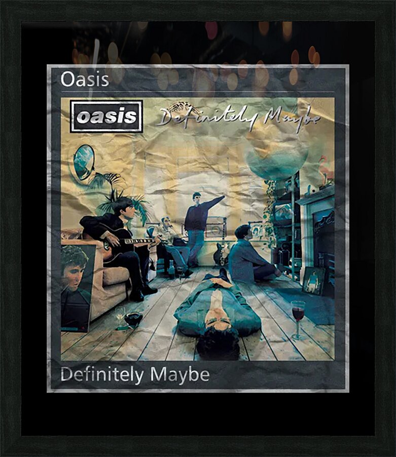 Oasis 11 Picture Frame print