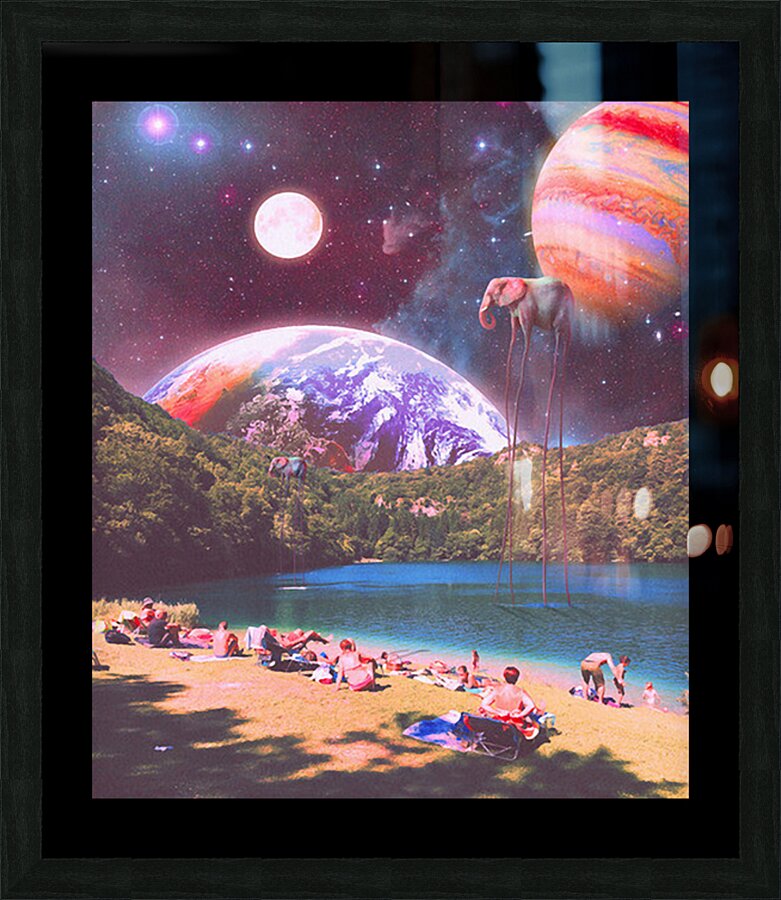 Oasis 13 Picture Frame print