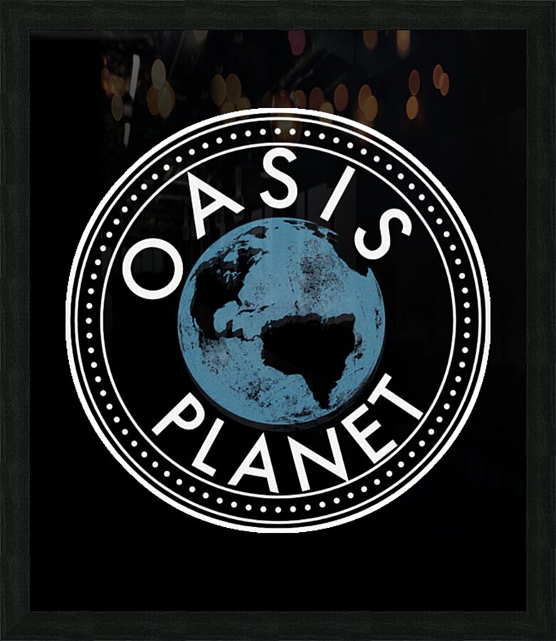 Oasis 14 Picture Frame print