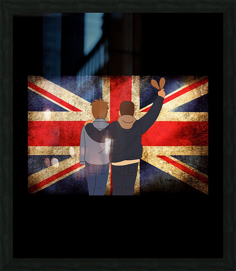 Oasis 17 Picture Frame print