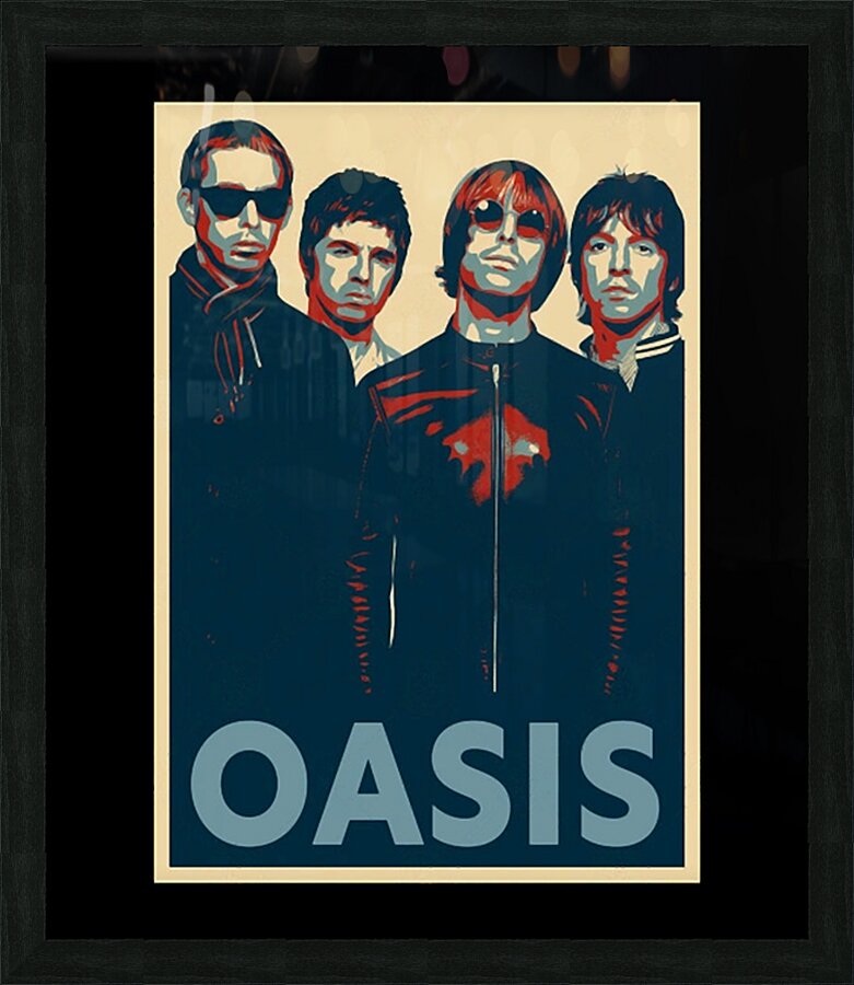 Oasis 20 Picture Frame print