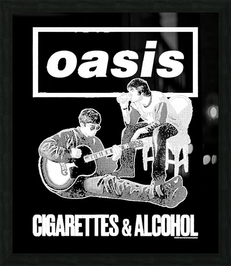 Oasis 23 Picture Frame print