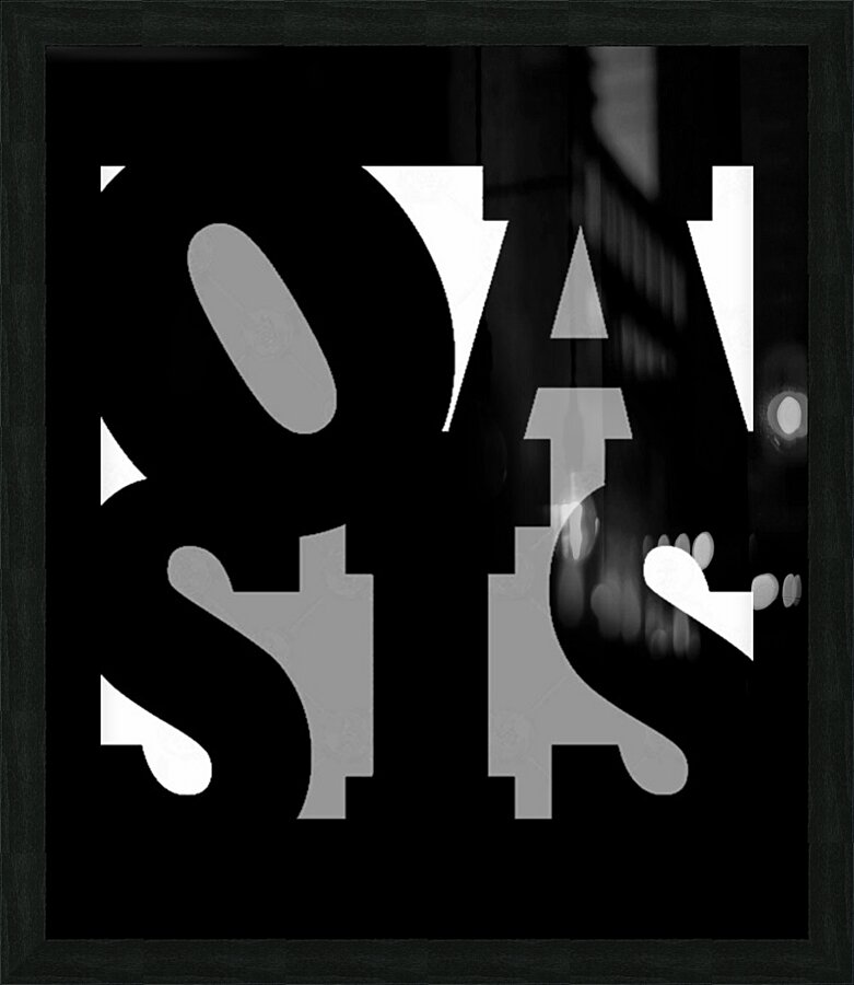 Oasis 25 Picture Frame print