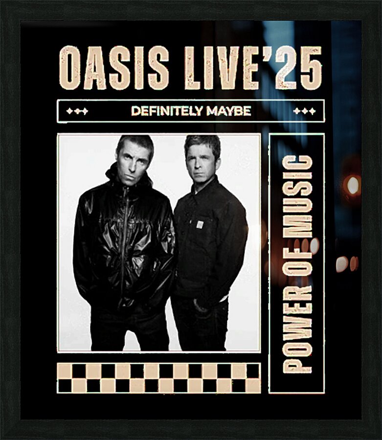 Oasis 26 Picture Frame print