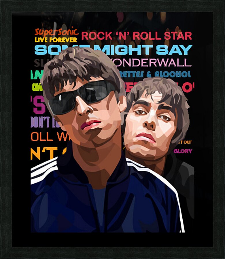 Oasis 30 Picture Frame print
