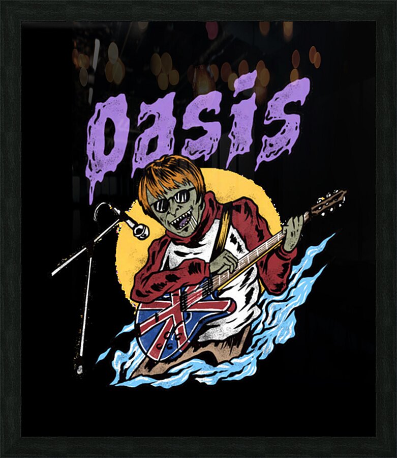 Oasis 36 Picture Frame print