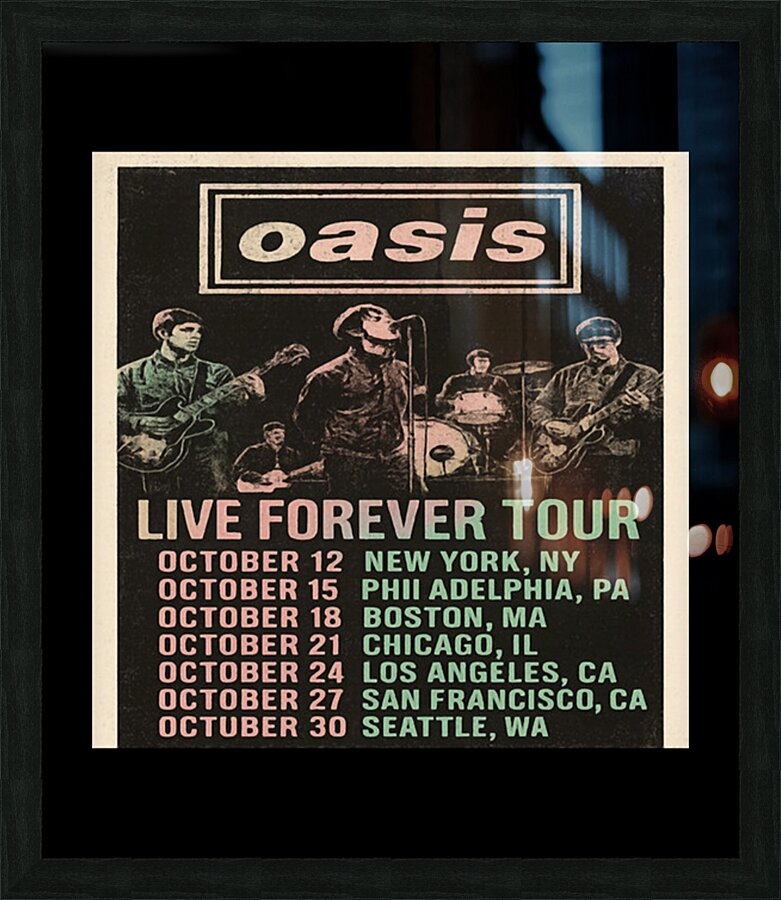 Oasis 42 Picture Frame print