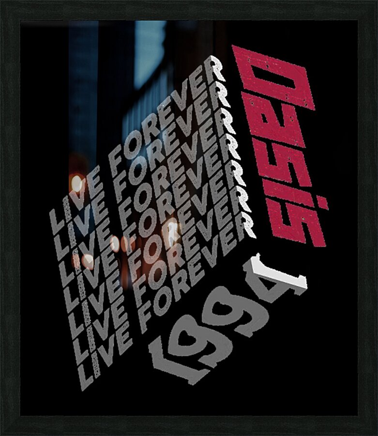 Oasis 43 Picture Frame print