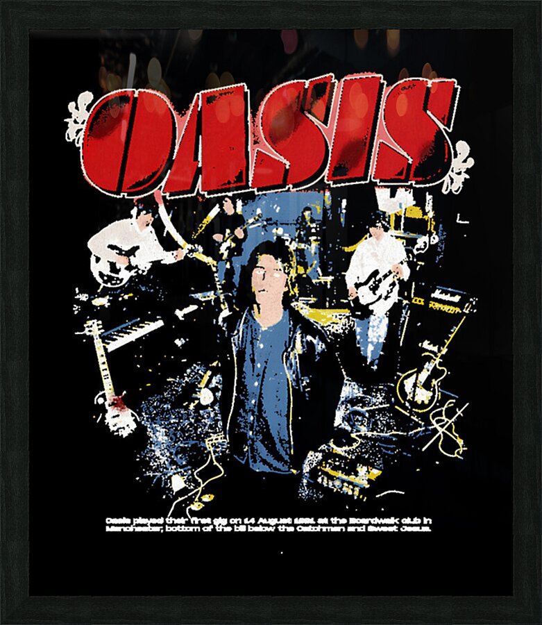 Oasis 44 Picture Frame print