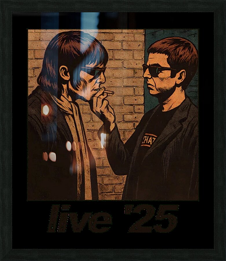 Oasis 45 Picture Frame print