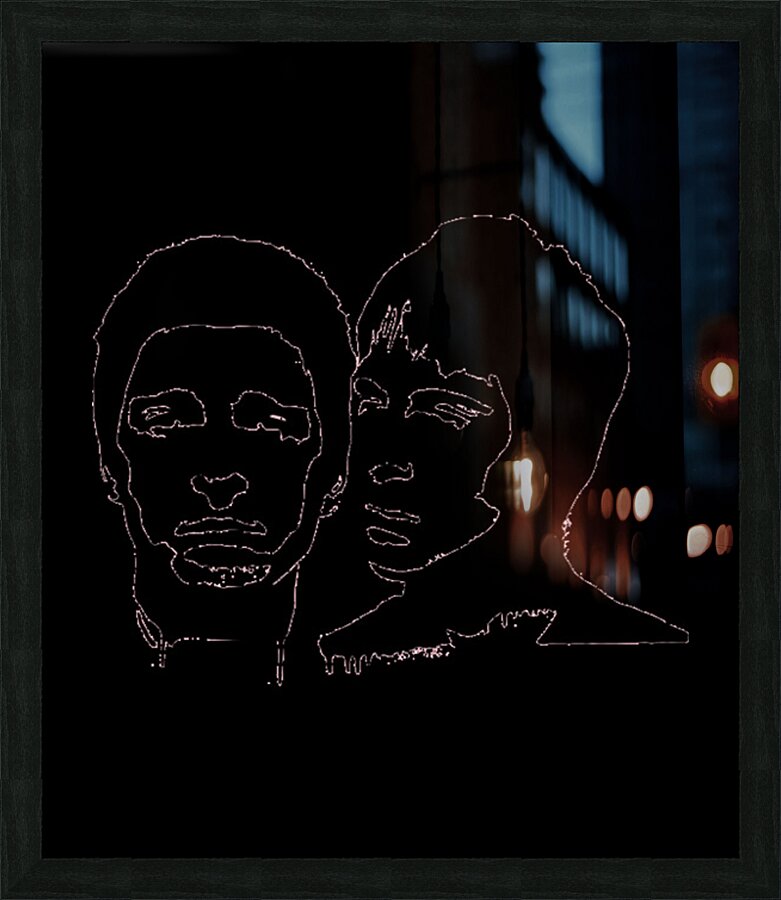 Oasis 47 Picture Frame print