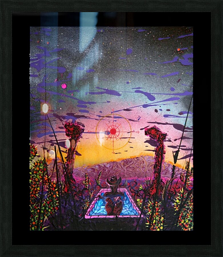 Oasis 53 Picture Frame print