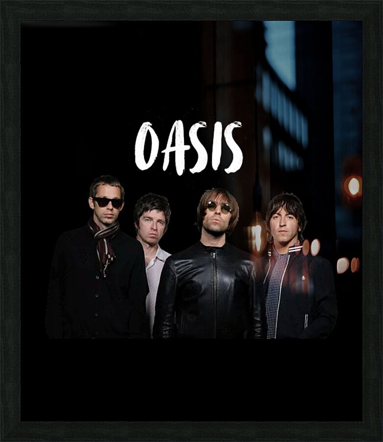 Oasis 54 Picture Frame print
