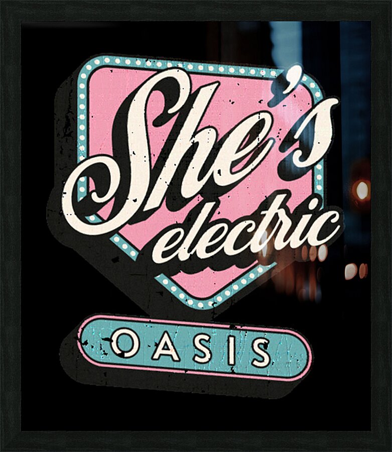 Oasis 57 Picture Frame print