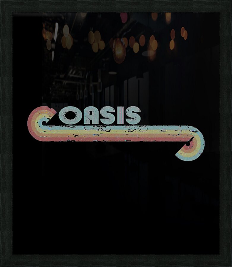Oasis 58 Picture Frame print