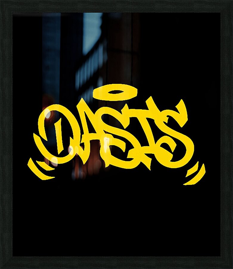 Oasis 63 Picture Frame print