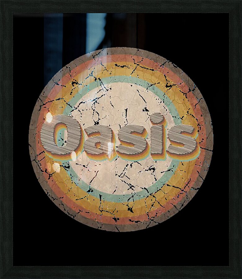 Oasis 66 Picture Frame print