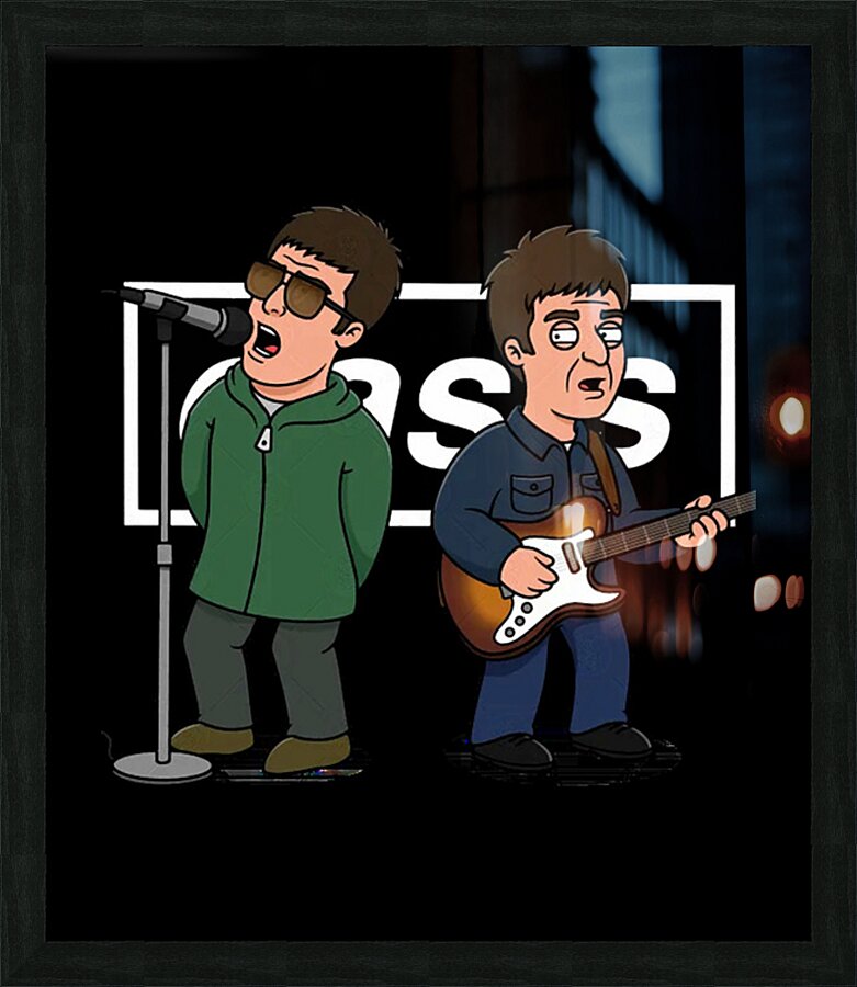 Oasis 68 Picture Frame print