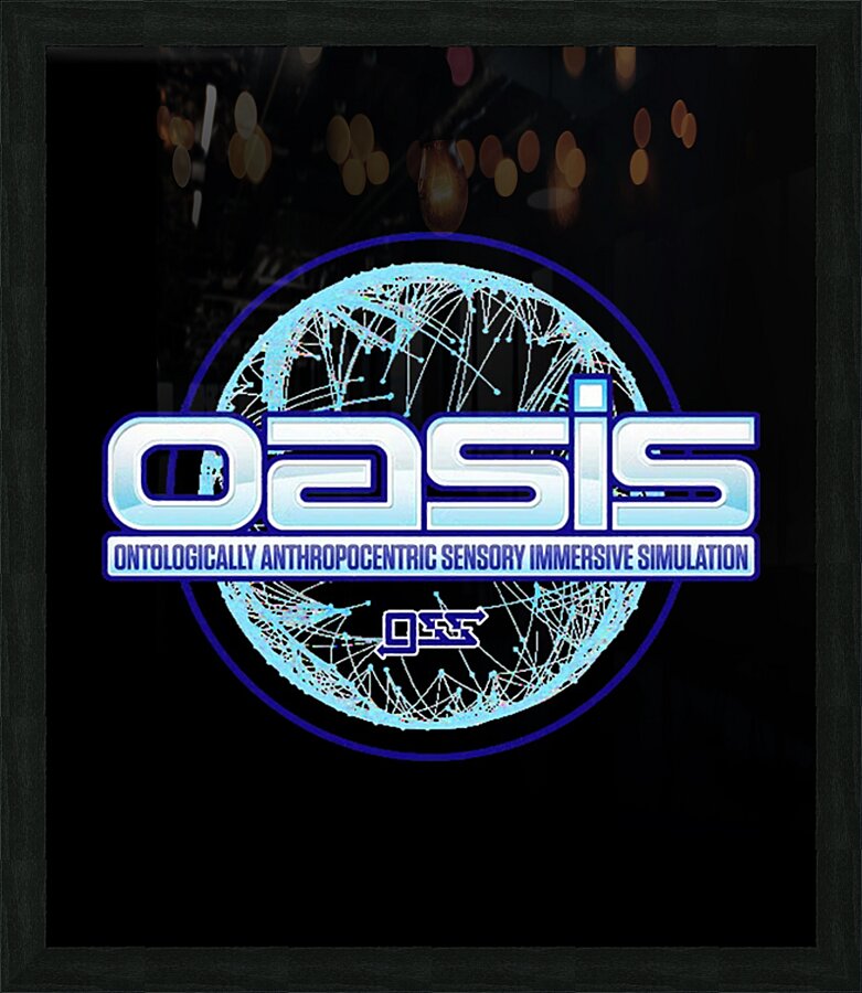 Oasis 69 Picture Frame print
