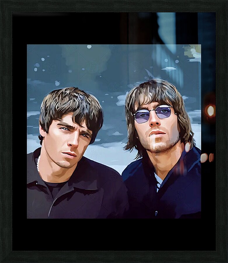 Oasis 71 Picture Frame print