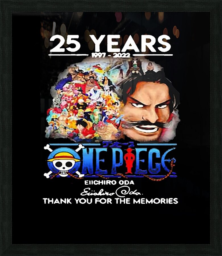 One Piece 6 Picture Frame print