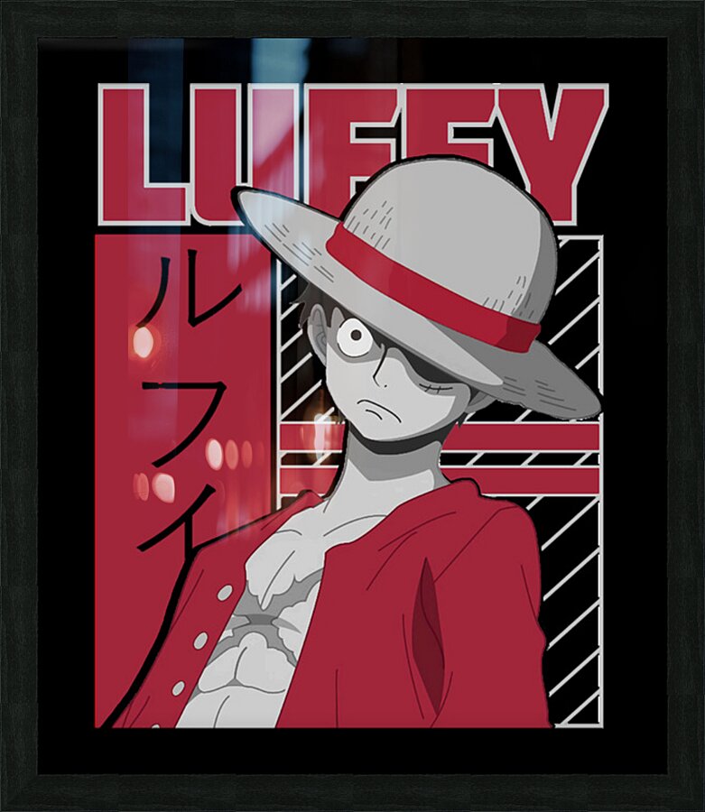 One Piece 8 Picture Frame print