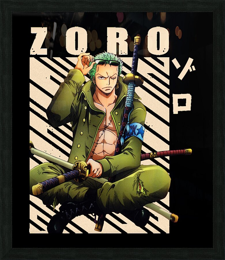 One Piece 10 Picture Frame print