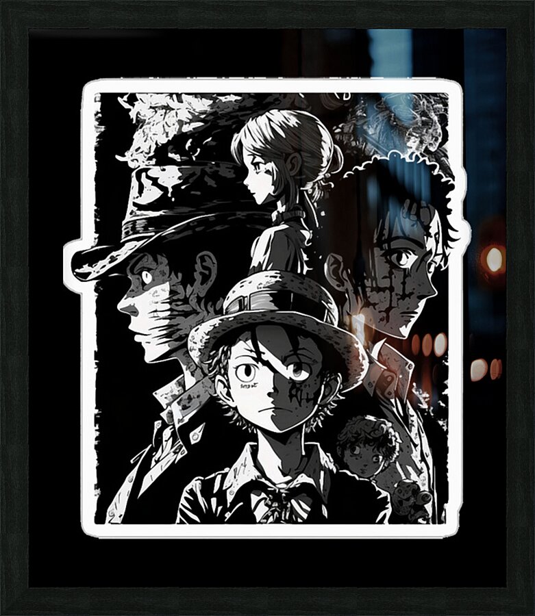 One Piece 14 Picture Frame print