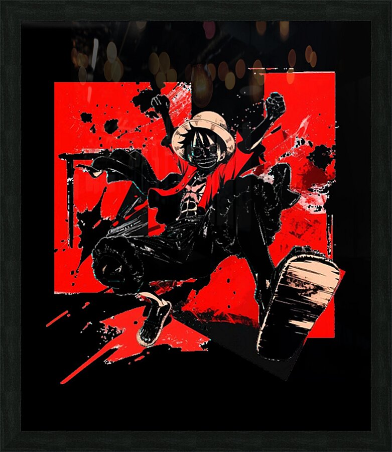 One Piece 24 Picture Frame print