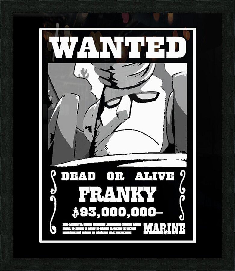 One Piece 34 Picture Frame print