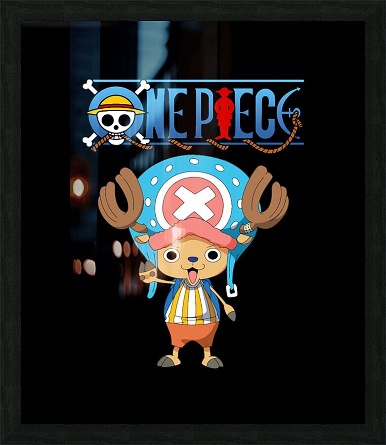 One Piece 8 Picture Frame print