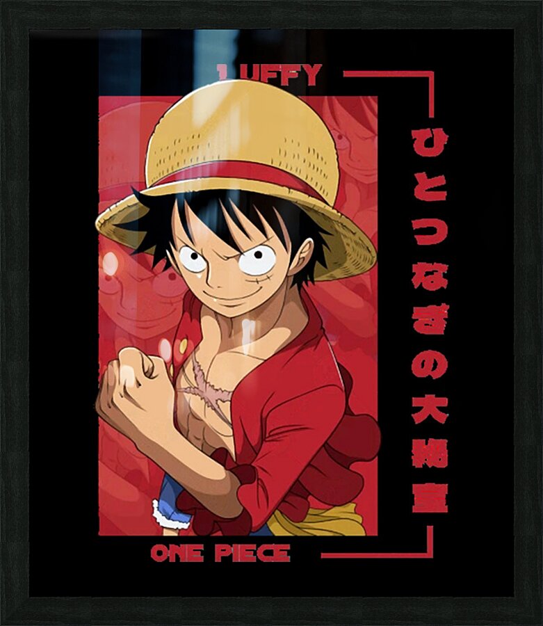 One Piece 9 Picture Frame print