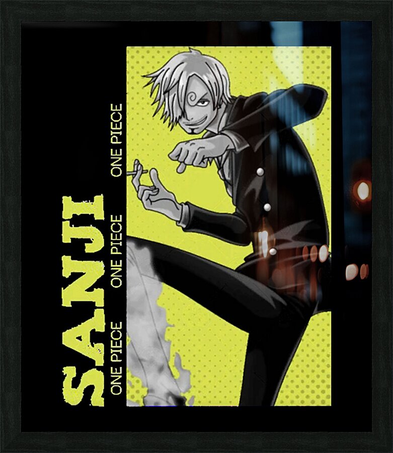 One Piece 15 Picture Frame print