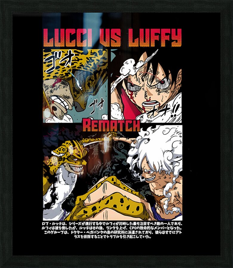 One Piece 37 Picture Frame print