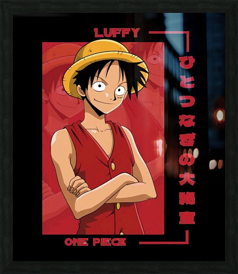 One Piece 40 Picture Frame print