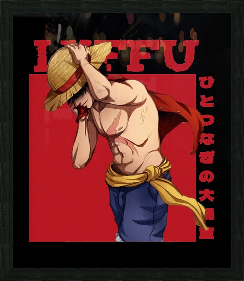 One Piece 52 Picture Frame print