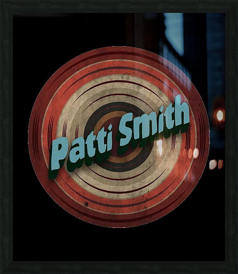Patti Smith 1 Picture Frame print