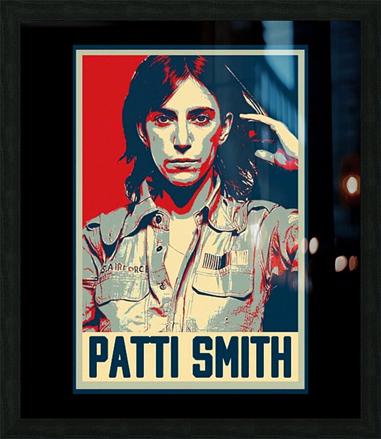Patti Smith 11 Picture Frame print