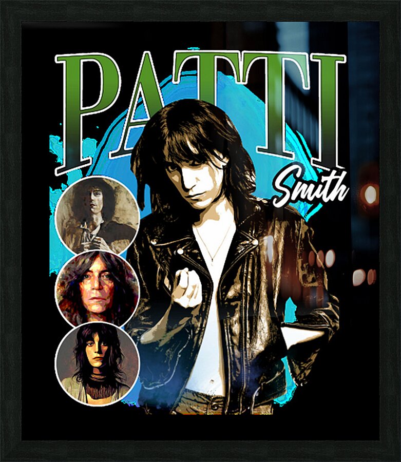 Patti Smith 18 Picture Frame print