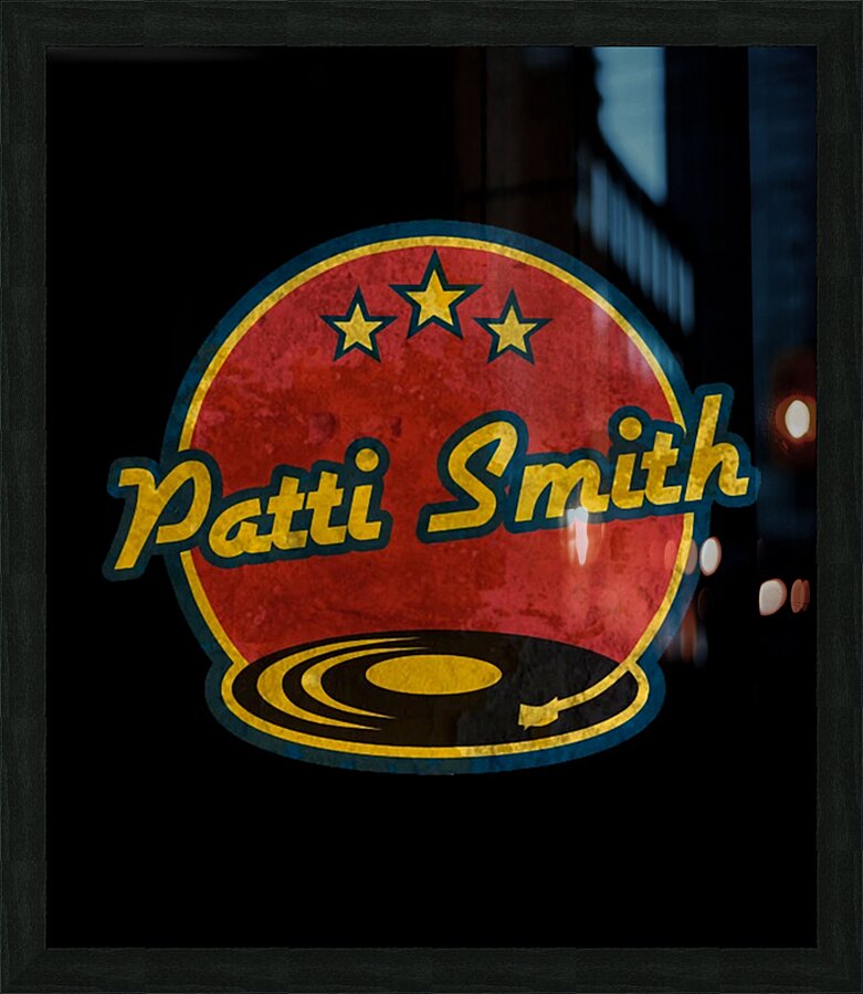 Patti Smith 28 Picture Frame print