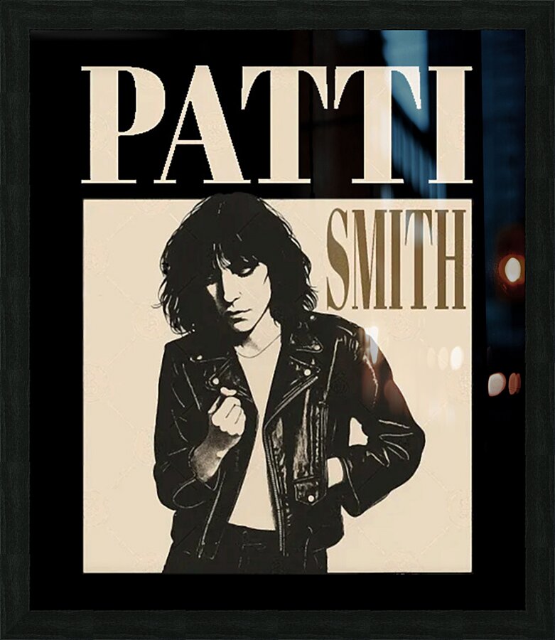 Patti Smith 30 Picture Frame print
