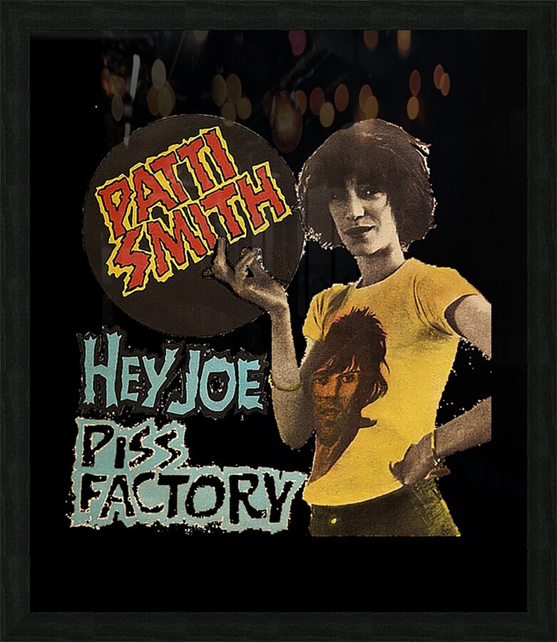 Patti Smith 31 Picture Frame print