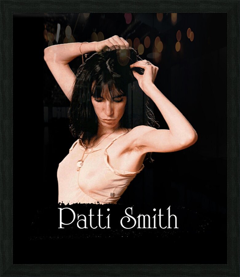 Patti Smith 38 Picture Frame print